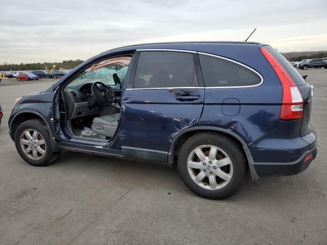 5J6RE38779L011286 - 2009 HONDA CR-V EXL BLUE photo 2