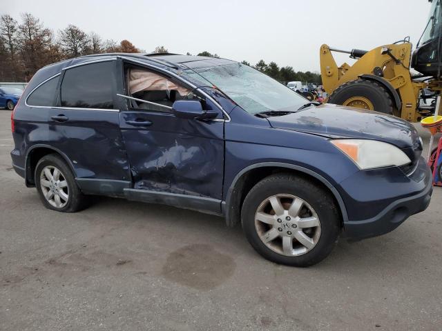 5J6RE38779L011286 - 2009 HONDA CR-V EXL BLUE photo 4