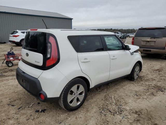 KNDJN2A25F7813495 - 2015 KIA SOUL WHITE photo 3