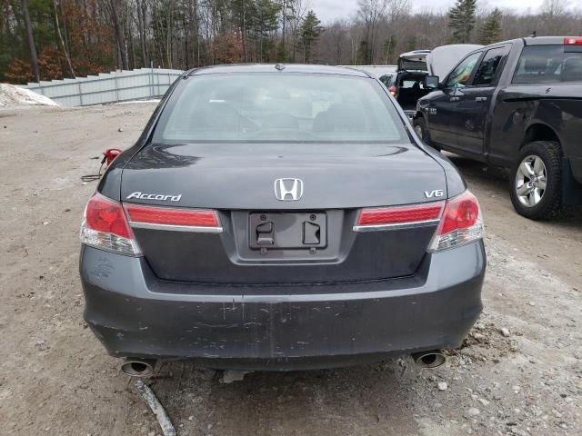 1HGCP3F82CA021326 - 2012 HONDA ACCORD EXL GRAY photo 6