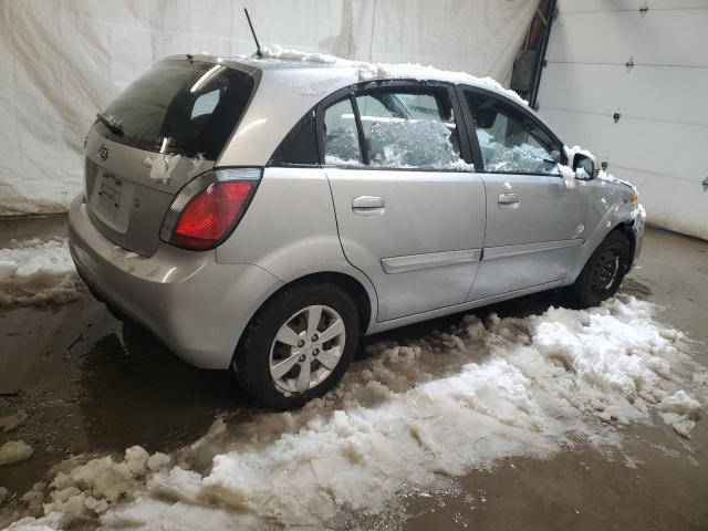 KNADH5A30B6793071 - 2011 KIA RIO BASE SILVER photo 3