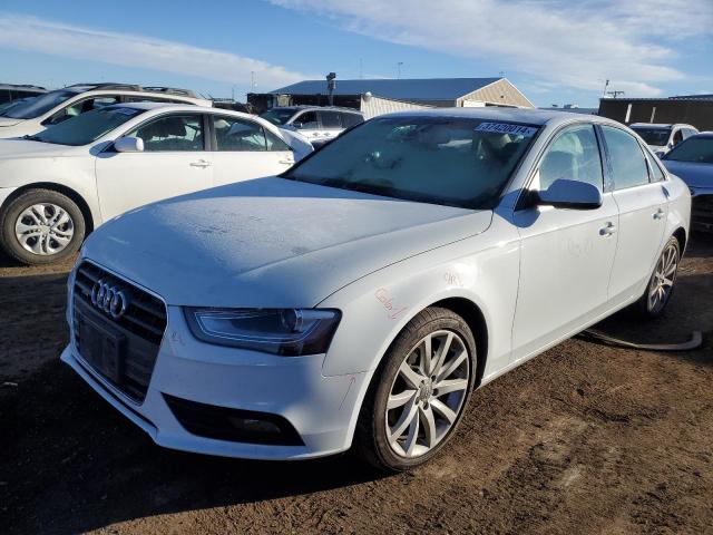 WAUFFAFL0DN020707 - 2013 AUDI A4 PREMIUM PLUS WHITE photo 1