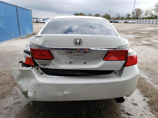 1HGCR2F78DA165315 - 2013 HONDA ACCORD EX WHITE photo 6