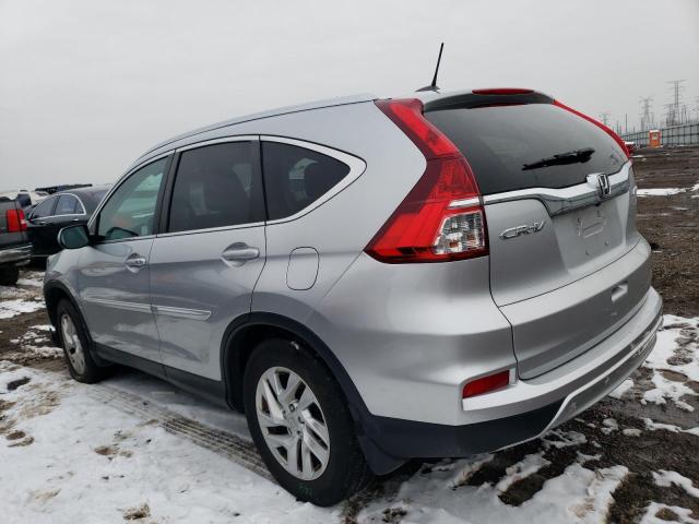 5J6RM4H73FL110207 - 2015 HONDA CR-V EXL SILVER photo 2