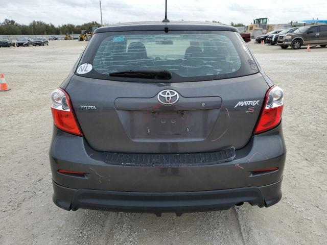 2T1KE40E29C013154 - 2009 TOYOTA COROLLA MA S GRAY photo 6