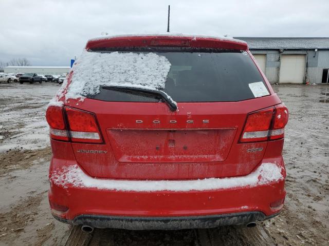 3C4PDCDG4DT646761 - 2013 DODGE JOURNEY CREW RED photo 6