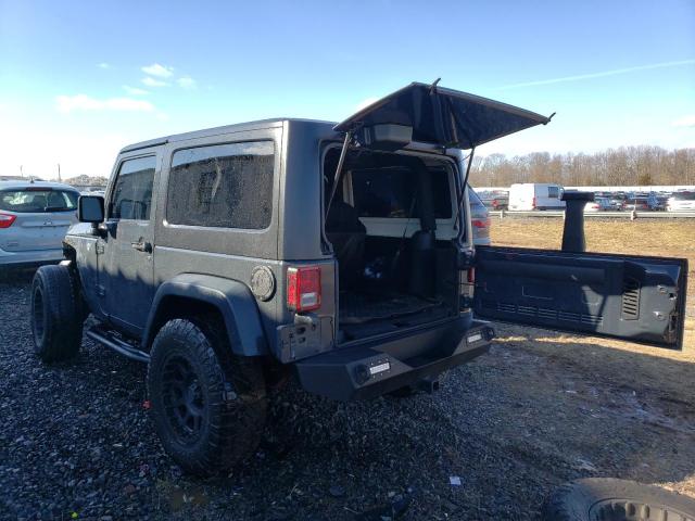 1C4AJWAGXGL216821 - 2016 JEEP WRANGLER SPORT GRAY photo 2