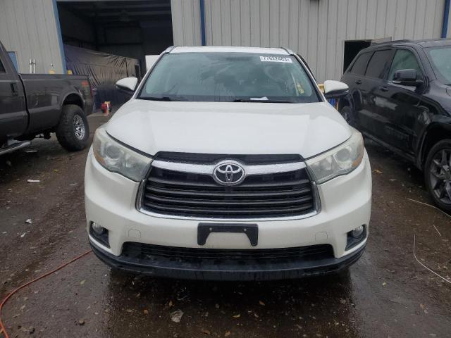 5TDKKRFH8FS119750 - 2015 TOYOTA HIGHLANDER XLE Ağ foto 5