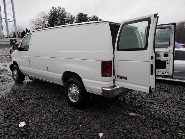 1FTNE24W17DB19423 - 2007 FORD ECONOLINE E250 VAN WHITE photo 2