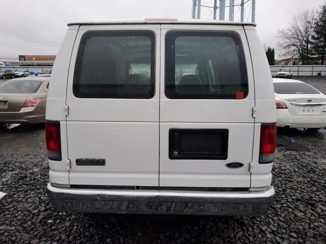 1FTNE24W17DB19423 - 2007 FORD ECONOLINE E250 VAN WHITE photo 6