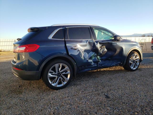 2LMPJ6LP1HBL35723 - 2017 LINCOLN MKX RESERVE Mavi foto 3
