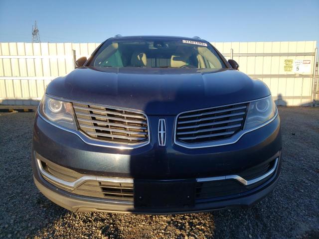 2LMPJ6LP1HBL35723 - 2017 LINCOLN MKX RESERVE Mavi foto 5