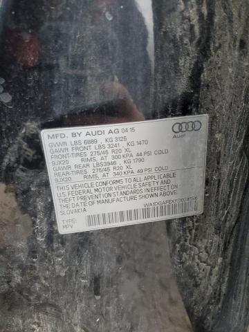 WA1DGAFEXFD024596 - 2015 AUDI Q7 PRESTIGE BLACK photo 13