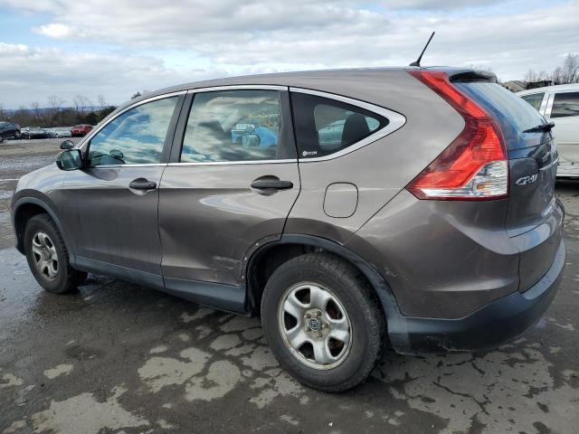 5J6RM4H35CL039455 - 2012 HONDA CR-V LX BROWN photo 2