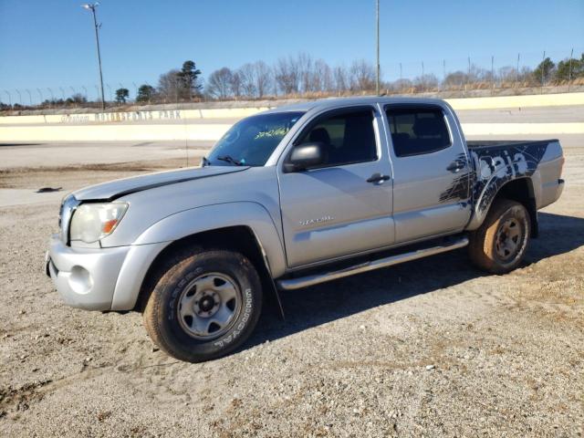 3TMJU62N78M054151 - 2008 TOYOTA TACOMA DOUBLE CAB PRERUNNER SILVER photo 1