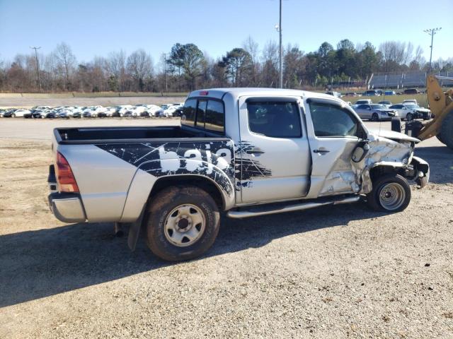 3TMJU62N78M054151 - 2008 TOYOTA TACOMA DOUBLE CAB PRERUNNER SILVER photo 3