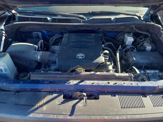 5TFUW5F11EX391493 - 2014 TOYOTA TUNDRA DOUBLE CAB SR/SR5 BLUE photo 11