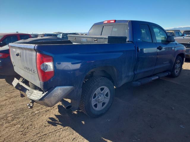 5TFUW5F11EX391493 - 2014 TOYOTA TUNDRA DOUBLE CAB SR/SR5 BLUE photo 3