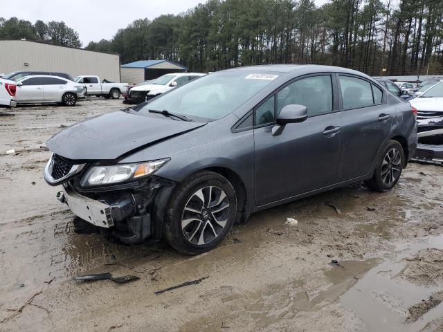 19XFB2F93DE202950 - 2013 HONDA CIVIC EXL ნაცრისფერი ფოტო 1