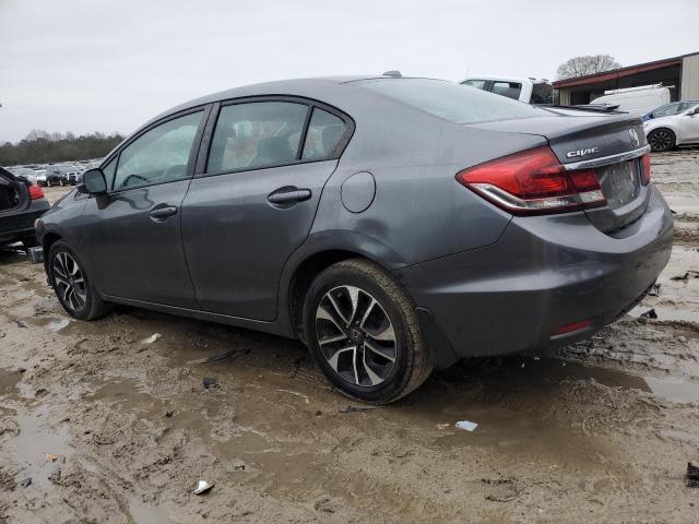 19XFB2F93DE202950 - 2013 HONDA CIVIC EXL ნაცრისფერი ფოტო 2