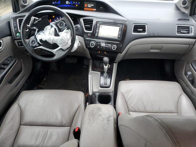 19XFB2F93DE202950 - 2013 HONDA CIVIC EXL ნაცრისფერი ფოტო 8