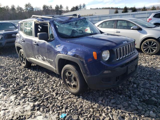 ZACCJBAT3GPC79771 - 2016 JEEP RENEGADE SPORT BLUE photo 4