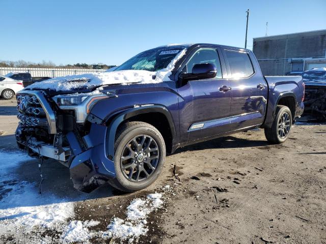 5TFNC5DB6PX026528 - 2023 TOYOTA TUNDRA CREWMAX PLATINUM Blau Foto 1