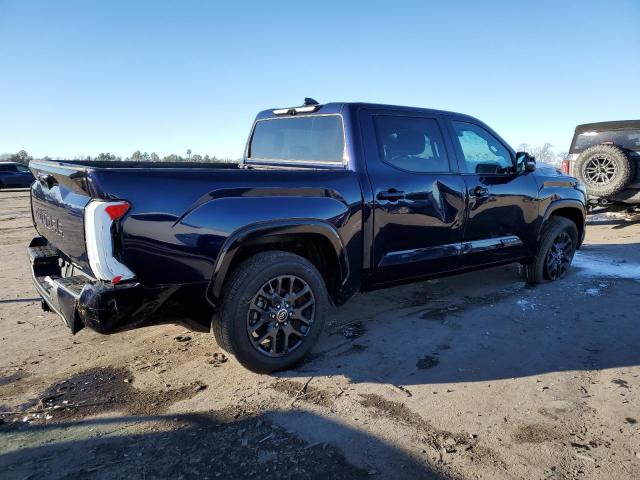 5TFNC5DB6PX026528 - 2023 TOYOTA TUNDRA CREWMAX PLATINUM Blau Foto 3