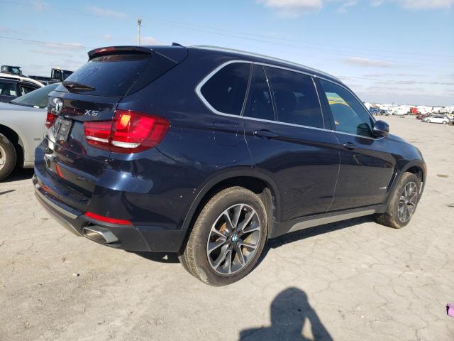 5UXKR0C57J0X87664 - 2018 BMW X5 XDRIVE35I BLUE photo 3