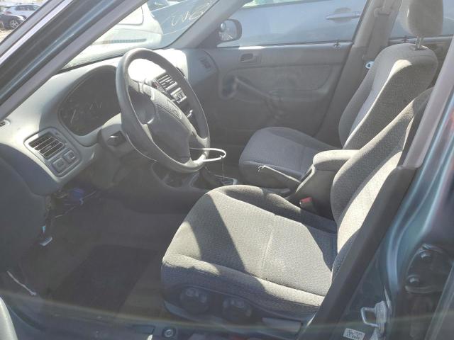 2HGEJ6579XH536593 - 1999 HONDA CIVIC LX GRAY photo 7