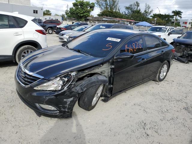 5NPEB4AC7DH644880 - 2013 HYUNDAI SONATA GLS BLACK photo 1