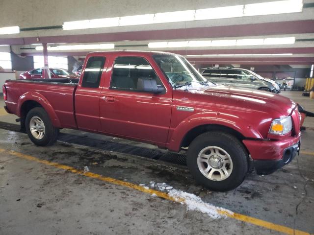 1FTKR4EE2BPA09576 - 2011 FORD RANGER SUPER CAB BURGUNDY photo 4