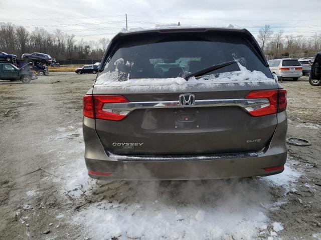5FNRL6H92LB012595 - 2020 HONDA ODYSSEY ELITE Մոխրագույն լուսանկար 6