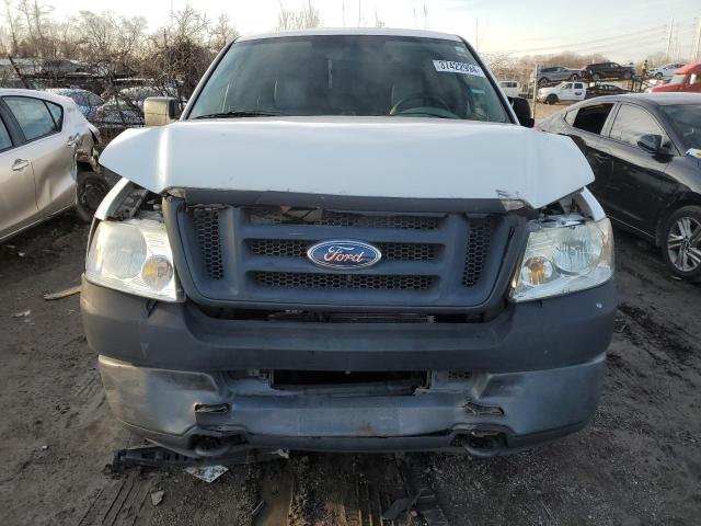 1FTRX14W75NC01492 - 2005 FORD F150 WHITE photo 5