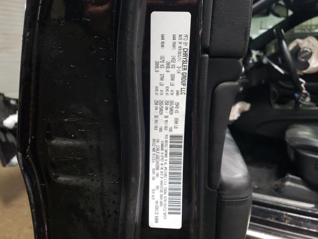 1C4RJFJG6EC443990 - 2014 JEEP GRAND CHER SUMMIT შავი ფოტო 12