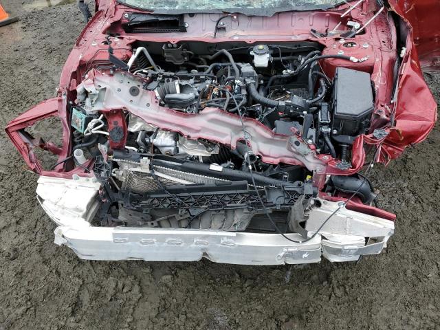 1HGCV1F15MA014367 - 2021 HONDA ACCORD LX RED photo 11