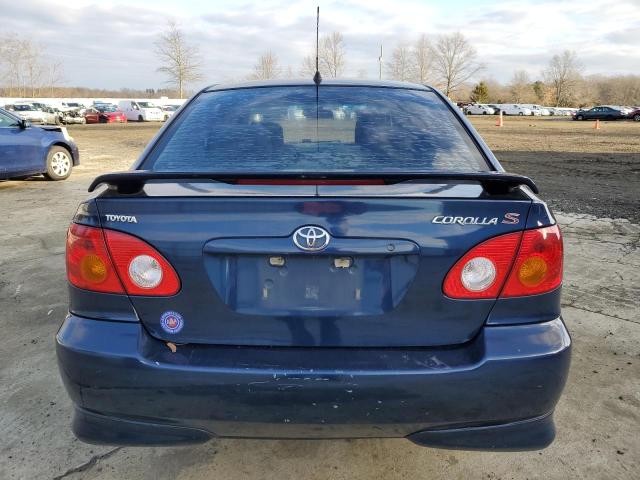 1NXBR32E93Z161920 - 2003 TOYOTA COROLLA CE BLUE photo 6