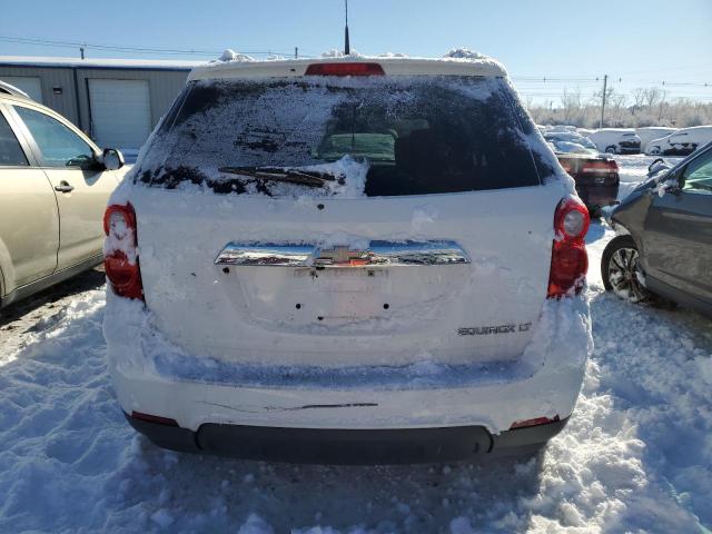 2GNALPEK5C6398274 - 2012 CHEVROLET EQUINOX LT WHITE photo 6