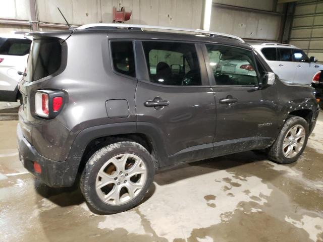 ZACCJBDT8GPD99321 - 2016 JEEP RENEGADE LIMITED GRAY photo 3