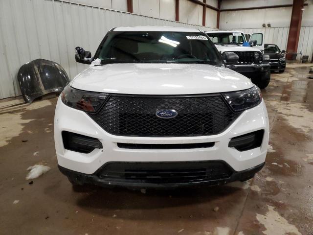 1FM5K8AB8LGB67406 - 2020 FORD EXPLORER POLICE INTERCEPTOR Weiß Foto 5