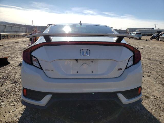 2HGFC3A5XKH750681 - 2019 HONDA CIVIC SI WHITE photo 6