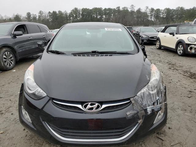 5NPDH4AEXDH406260 - 2013 HYUNDAI ELANTRA GLS BLACK photo 5