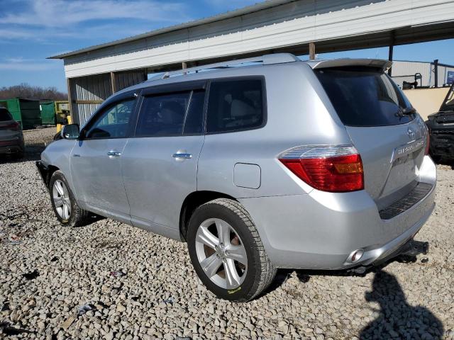 JTEYK3EH5A2105924 - 2010 TOYOTA HIGHLANDER LIMITED SILVER photo 2