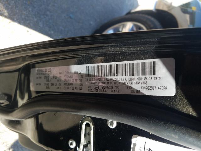 1C6RR6TT3KS603139 - 2019 RAM 1500 CLASSIC SLT  photo 10