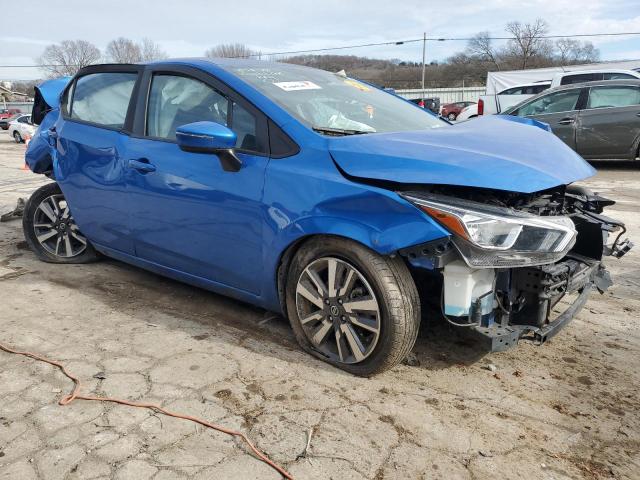 3N1CN8EV7LL808728 - 2020 NISSAN VERSA SV BLUE photo 4