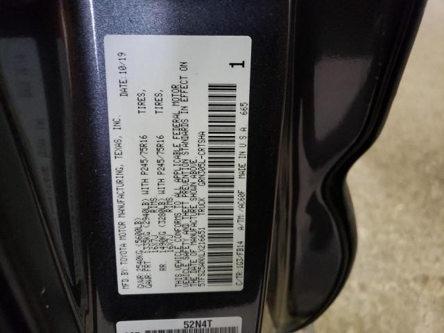 5TFSZ5ANXLX216651 - 2020 TOYOTA TACOMA ACCESS CAB Сұр фото 12