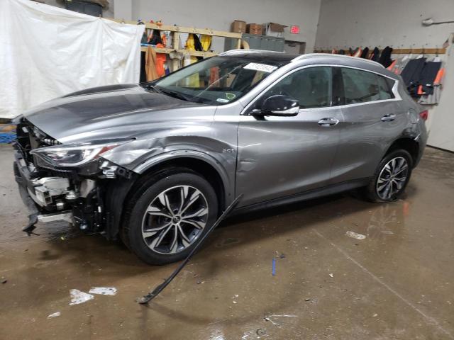 SJKCH5CR5HA030983 - 2017 INFINITI QX30 BASE GRAY photo 1