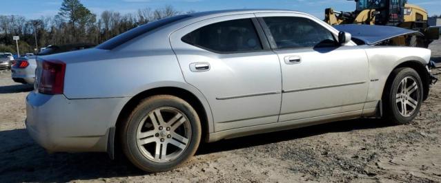 2B3KA53H56H353733 - 2006 DODGE CHARGER R/T SILVER photo 3