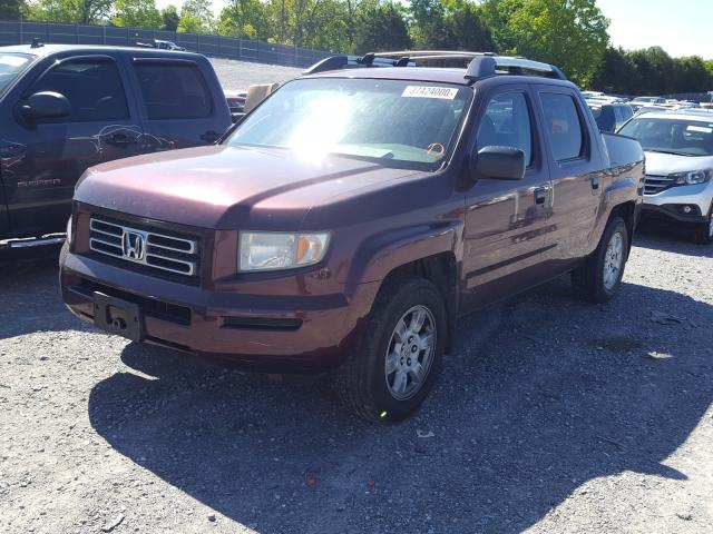 2HJYK162X7H502978 - 2007 HONDA RIDGELINE RT  photo 2