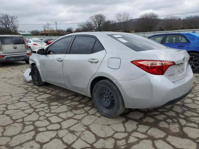 2T1BURHE9HC865360 - 2017 TOYOTA COROLLA L SILVER photo 2